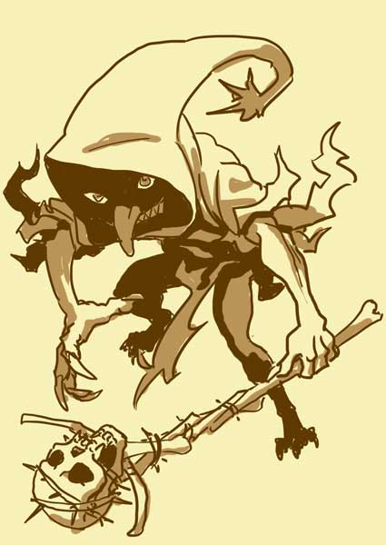 ゴブリンの赤魔術師