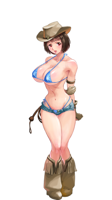 水着カウガール