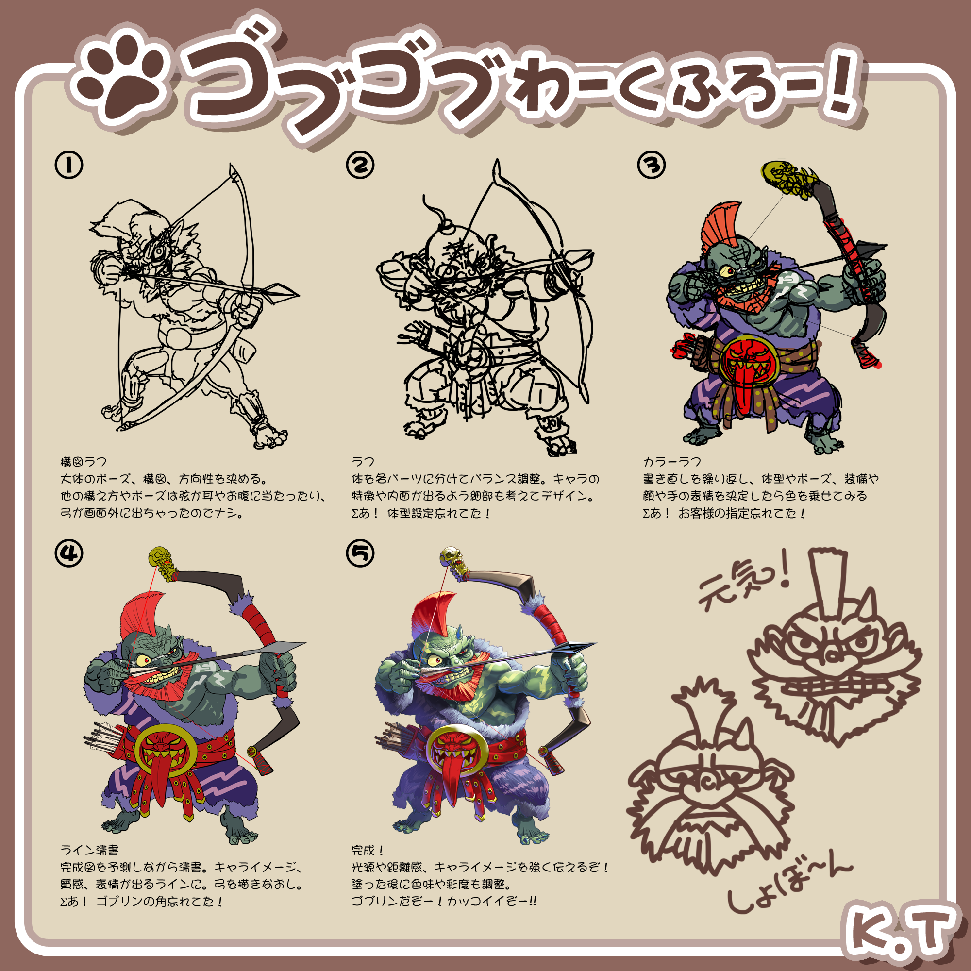 おまけのゴブリンわーくふろー