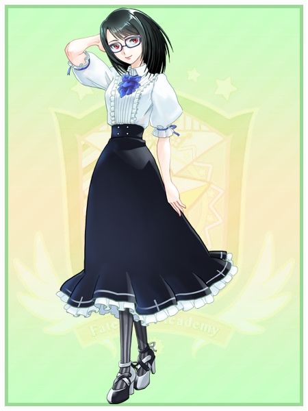 眼鏡の美少女