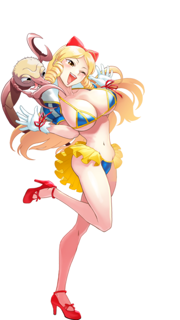 金髪美女_ハロウィン衣装